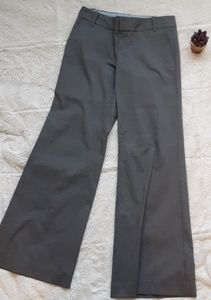 Gap size 2 wide leg grey pinstripe trouser